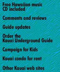 Kauai Underground Guide finds best beaches, restaurants, tours, activities, vacation advice